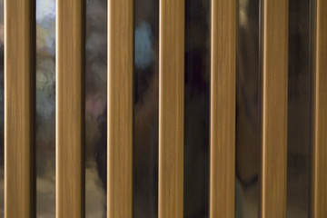 Switch to a wooden plank placed gaps in the background.