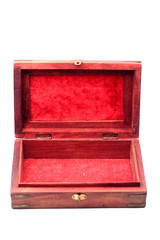 Vintage closed wooden box