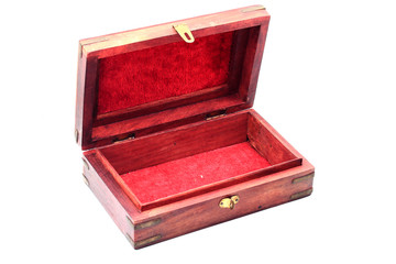 Vintage closed wooden box