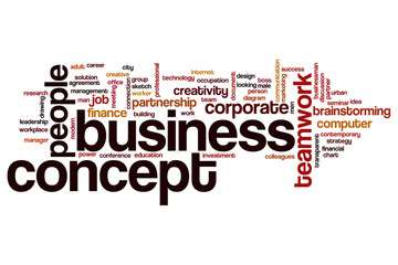 Business concept word cloud