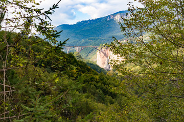 Durdevica bridge over the Tara river, Montenegro