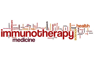 Immunotherapy word cloud