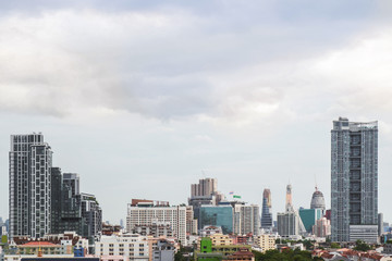 City / City and sky.