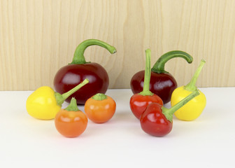 Ornamental garden peppers