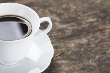 Coffee Mug on Wooden Table