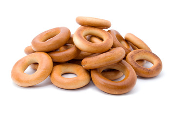 Bagels isolated on a white background