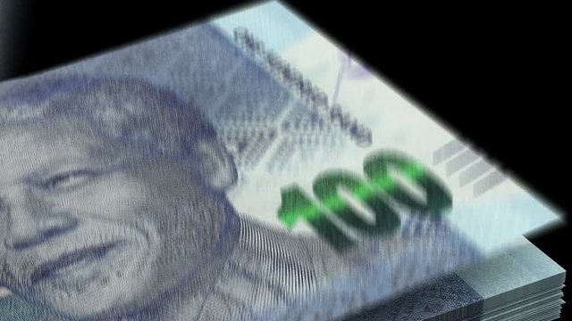 Counting South African Rands