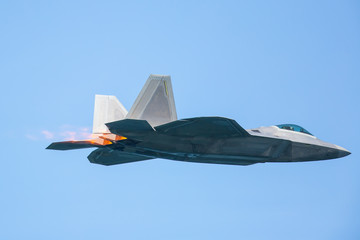 Fototapeta na wymiar fighter jet in high speed flight