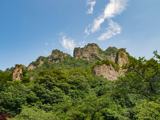Mount Myogi (妙義山) in Gunma, Japan