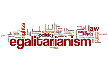 Egalitarianism word cloud