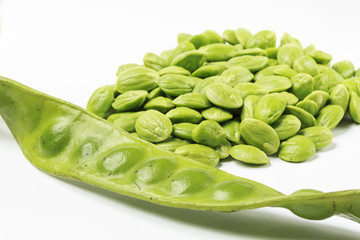 Parkia speciosa white background