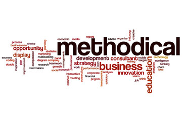 Methodical word cloud