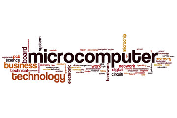 Microcomputer word cloud