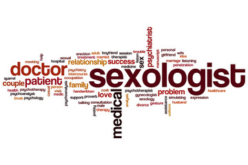 Sexologist word cloud