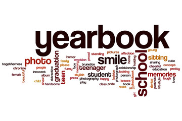 Yearbook word cloud