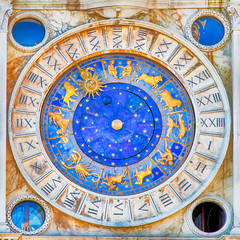 St Mark's Clocktower. Venice, Italy.