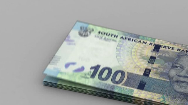 Counting South African Rands