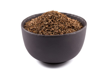 Caraway seeds in bowl
