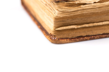 Open Book blank on white