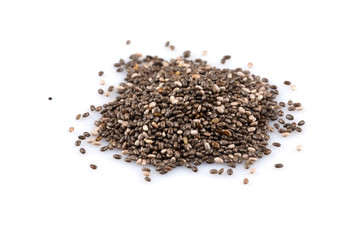 Chia seeds closeup