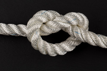 heart shape knot of rope