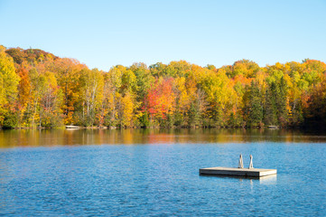 Autumn colors in Quebec, Canada