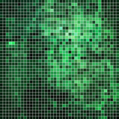 abstract vector square pixel mosaic background