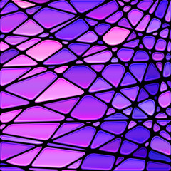 Fototapeta premium abstract vector stained-glass mosaic background