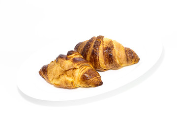 Goldbraune Croissants