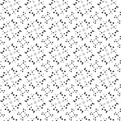 seamless pattern. Modern stylish texture. Repeating geometric tiles with dotted rhombus