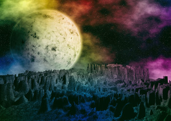 Planeta de Galaxia Distante © AGPhotography