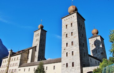 Obraz premium Stockalperpalast, Brig, Südwestansicht