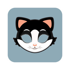 Cat mask for Halloween and other festivities