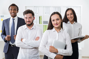 Business partners' portrait