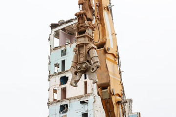 Манипулятор для разрушения бетонных перекрытий