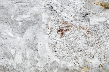 old vintage plaster white painted wall background