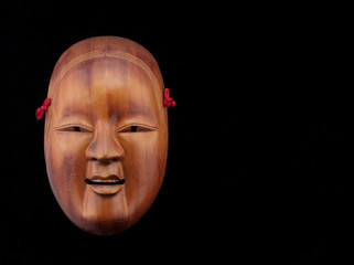 asian theater mask