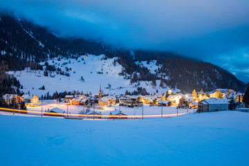 Berg&uuml;n at Night