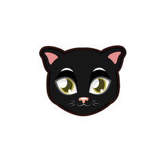 Black Panther portrait illustration