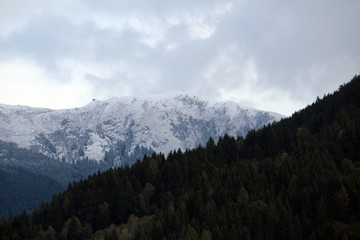 Fototapeta premium Hohe Tauern bei Zell am See in Österreich.