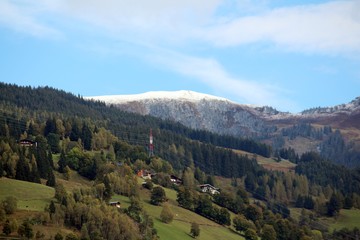 Fototapeta na wymiar Hohe Tauern bei Zell am See in Österreich.
