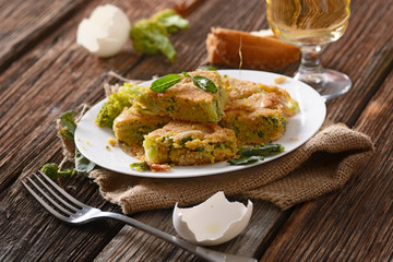 frittata con i broccoli