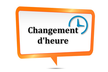Changement d'heure