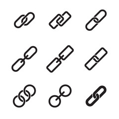 Chains icons