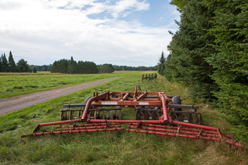 Fototapeta premium Old Farm Equipment