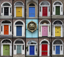 Obraz premium Doors - Dublin - Republic of Ireland