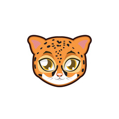 Jaguar portrait illustration