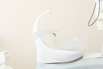 Sink in the dentist's office