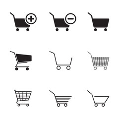Shopping cart icons