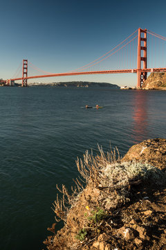 Golden Gate Bridge at sunrise, part III